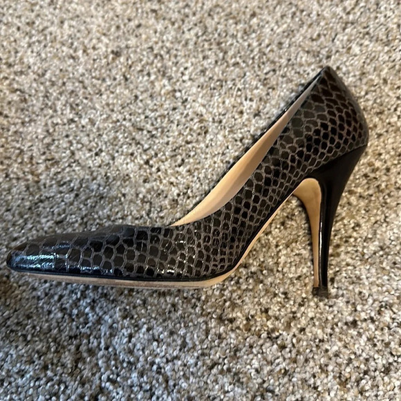 Giuseppe Zanotti Vero Cuoio Snakeskin Pumps, beyond GORGEOUS❤️❤️, Size 37, EUC - Picture 3 of 13